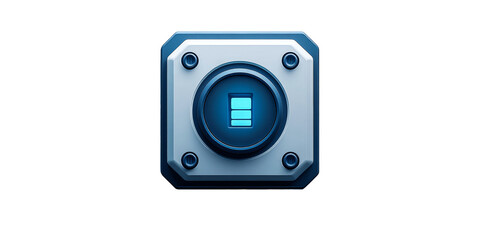Obraz premium Flat Digital Pad Icon Representing Password Entry in a Minimalistic Style