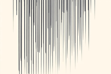 Obraz premium Abstract lines create a striking visual pattern on a light background, blending modern design with a sense of motion and depth