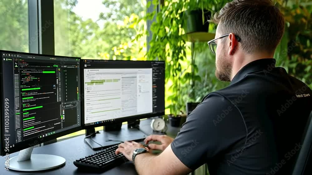Poster smart sensors on the farm’s ventilation system monitor air quality and automatically adjust airflow 