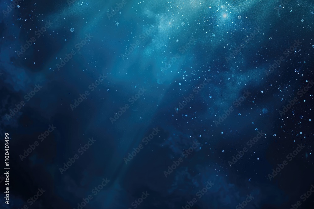 Poster abstract blue gradient background for digital web design graphics.