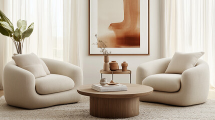 modern living interior