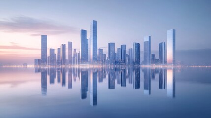 Fototapeta premium Cityscape view.