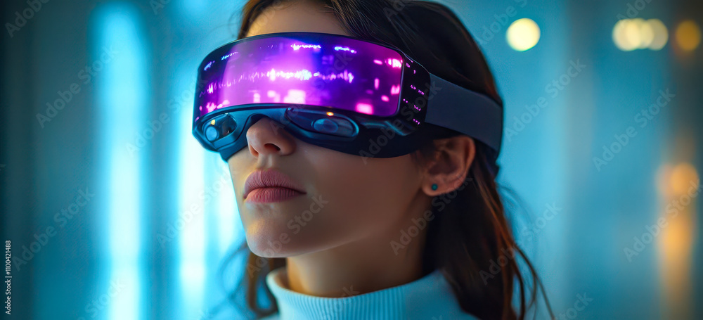 Aufkleber innovative emotional health analysis device in use for real-time insights and monitoring