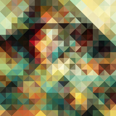 Obraz premium Colorful polygonal abstract background. Low poly effect. Polygon backdrop.