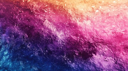 Obraz premium A vibrant abstract background featuring a gradient of colors from pink to deep blue.