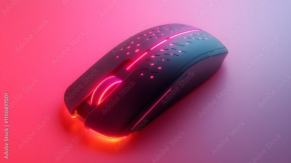Aufkleber sleek modern processor isolated on a gradient backgr ai generated illustration