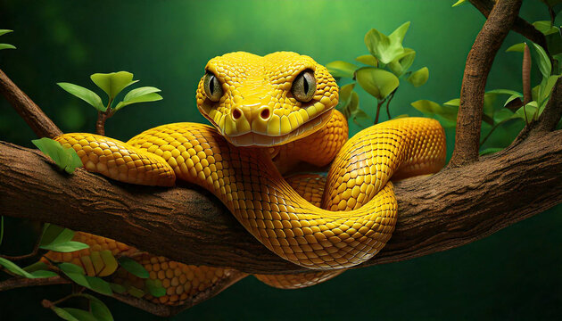 snake in the tree