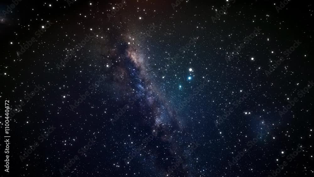 Canvas Prints journey through an infinite universe. cosmic exploration of distant galaxies and constellations. glo