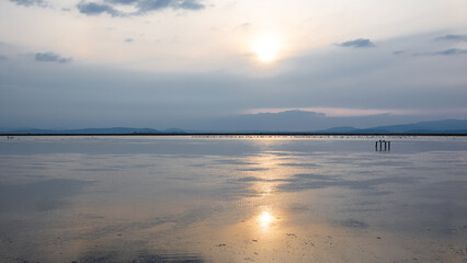 Obraz premium nature photos. Various sunset photos for background