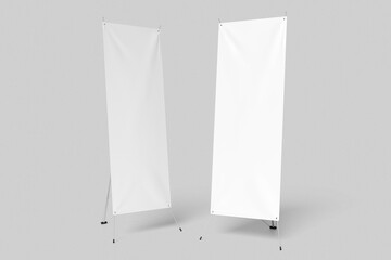 X-Stand Banner Mockup
