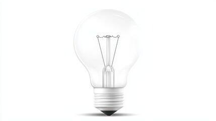 Hand-drawn light bulb icon representing a business idea or innovation on a white background.