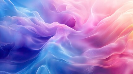 Obraz premium A mesmerizing swirl of pastel colors creates a dreamy and ethereal atmosphere.