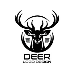 Deer Vector Logo Design