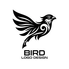 Obraz premium Bird Vector Logo Design