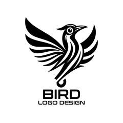 Obraz premium Bird Vector Logo Design