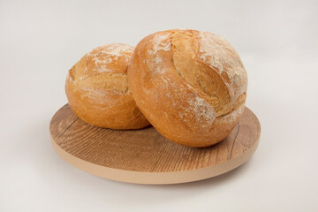 bread on a table