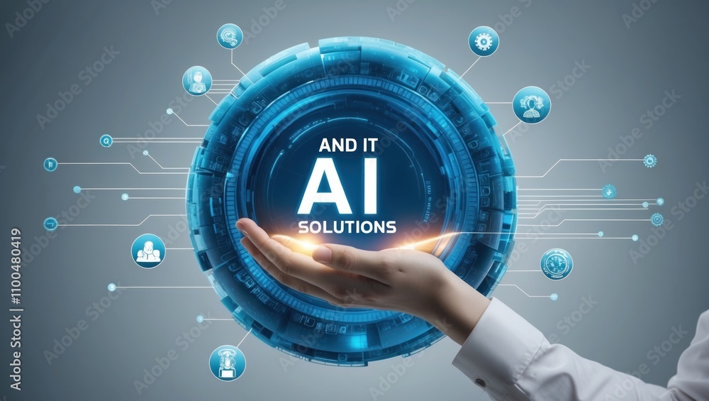 Poster artificial intelligence and solutions in information technology