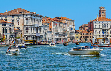Fototapeta premium Der Canal Grande in Venedig 