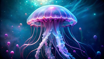Fototapeta premium jellyfish in the water