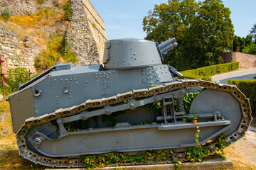 Automitrailleuse Chenilles Renault Modele 1917