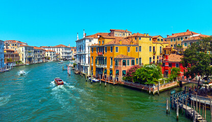 Der Canal Grande in Venedig