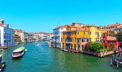 Der Canal Grande in Venedig