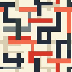 Obraz premium Geometric Abstract Architecture Design Pattern