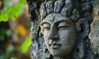 Obraz premium Ancient Stone Sculpture