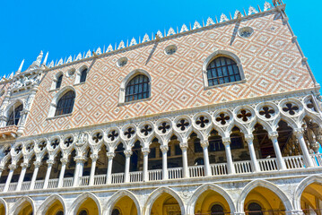 Der Dogenpalast in Venedig