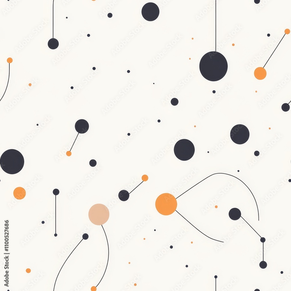 Poster abstract geometric pattern design