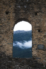 old castle window