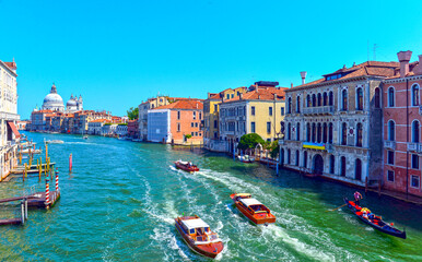 Der Canal Grande in Venedig