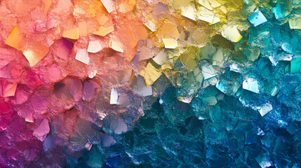 Holographic rainbow foil iridescent texture abstract hologram background