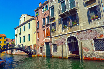 Rio de S. Margeritha in Dorsoduro, Venedig