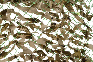 Camouflage stretch net.