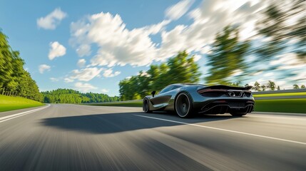 Fototapeta premium Fast drive