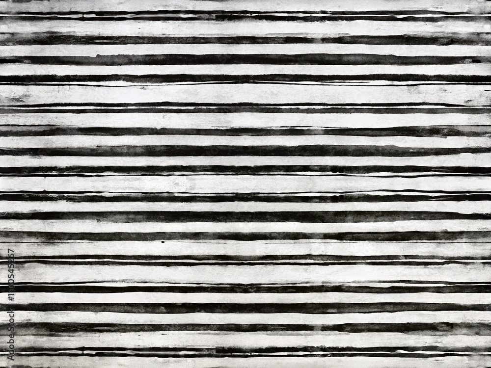 Aufkleber abstract minimalist pattern with hand-drawn grunge ink textured lines for stylish monochrome backgro