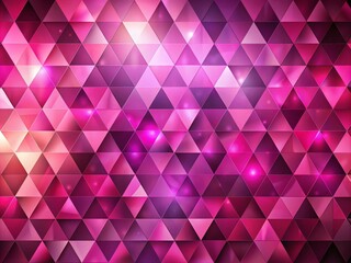 Fototapeta premium Abstract Pink Triangles in Low Light: Modern Textured Background with Layers for Creative Design, Art Projects, and Digital Media Applications