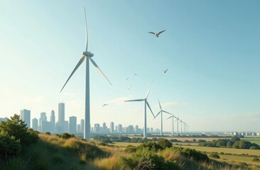 windmills, green energy