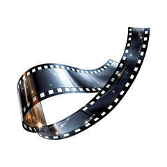 Roll of film. Film strip isolated on transparent background. Film strip png. Photo strip