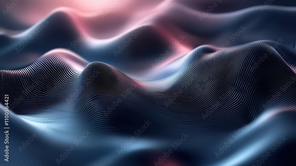 Poster an abstract background of generative ai for a technology banner
