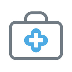 Obraz premium first aid kit icon