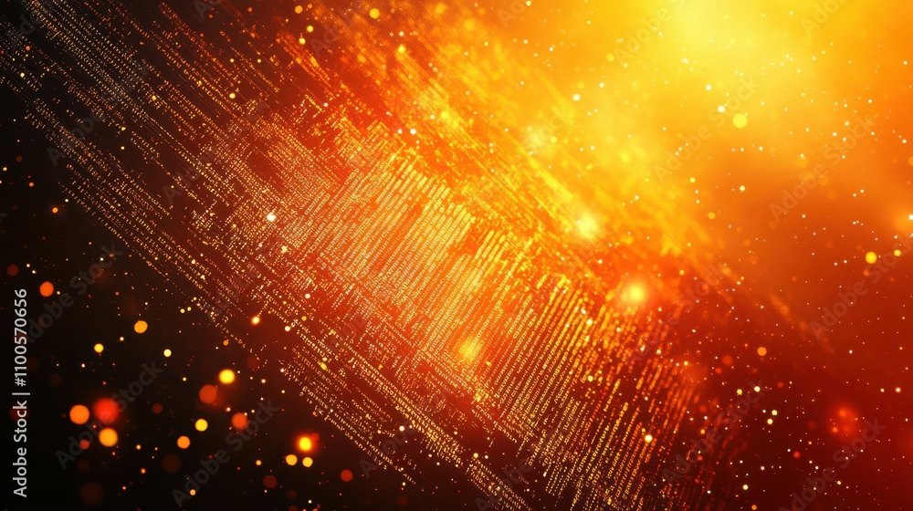 Poster computer code. digital technology background. abstract space background.