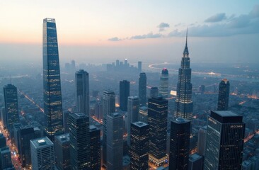 panoramic view of the metropolis