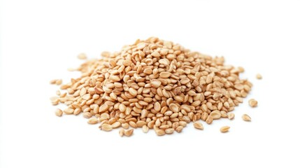 Fototapeta premium sesame isolated on white background, full depth of field