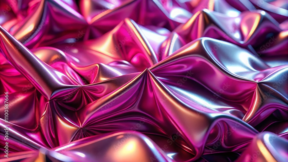 Poster beautiful abstract light 3d pink metallic texture background ideal for wallpaper and patterns, captu