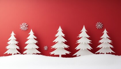 Obraz premium Minimalist winter scene cozy indoor digital art for seasonal inspiration