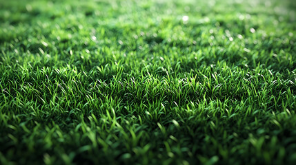 Naklejka premium Green Grass Field Nature Landscape Soccer Game Digital Download Image, Lush Green Nature Grass Soccer Field Downloadable Image