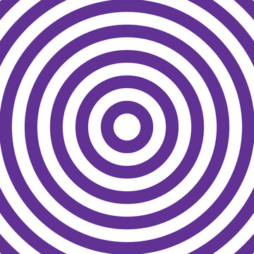 Target abstract background. Black and white texture. Color optical ilusion pattern.