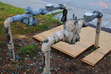 Backflow Prevention commercial water line leak repair plumbing city requirement outdoor leak...